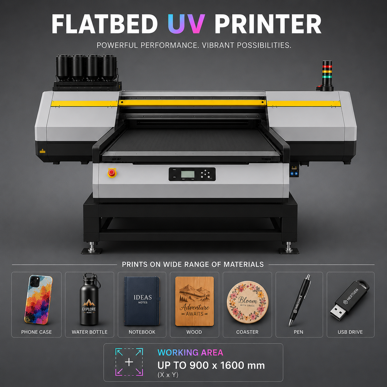 FLATBED UV PRINTERS