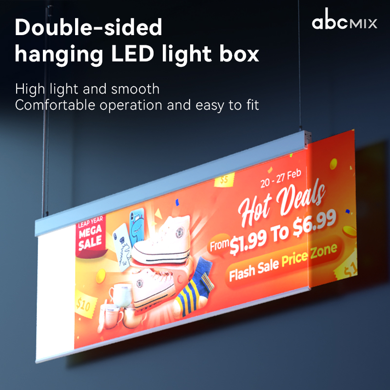 Double Sided Hanging Light Board