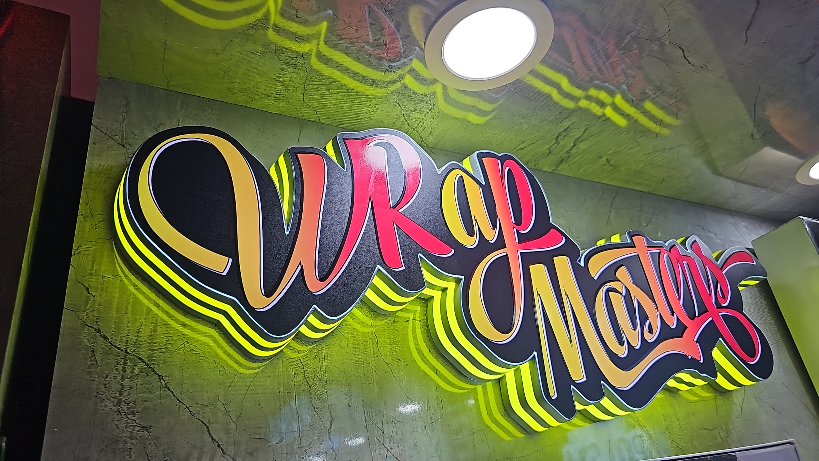 3D Printed Illuminated Sign