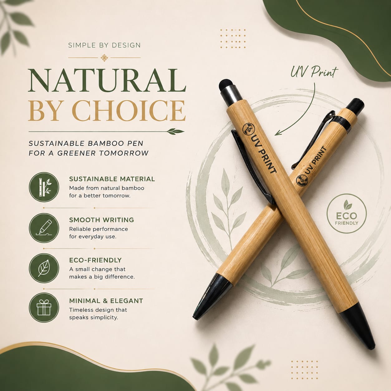 Eco-friendly Bamboo Pen
